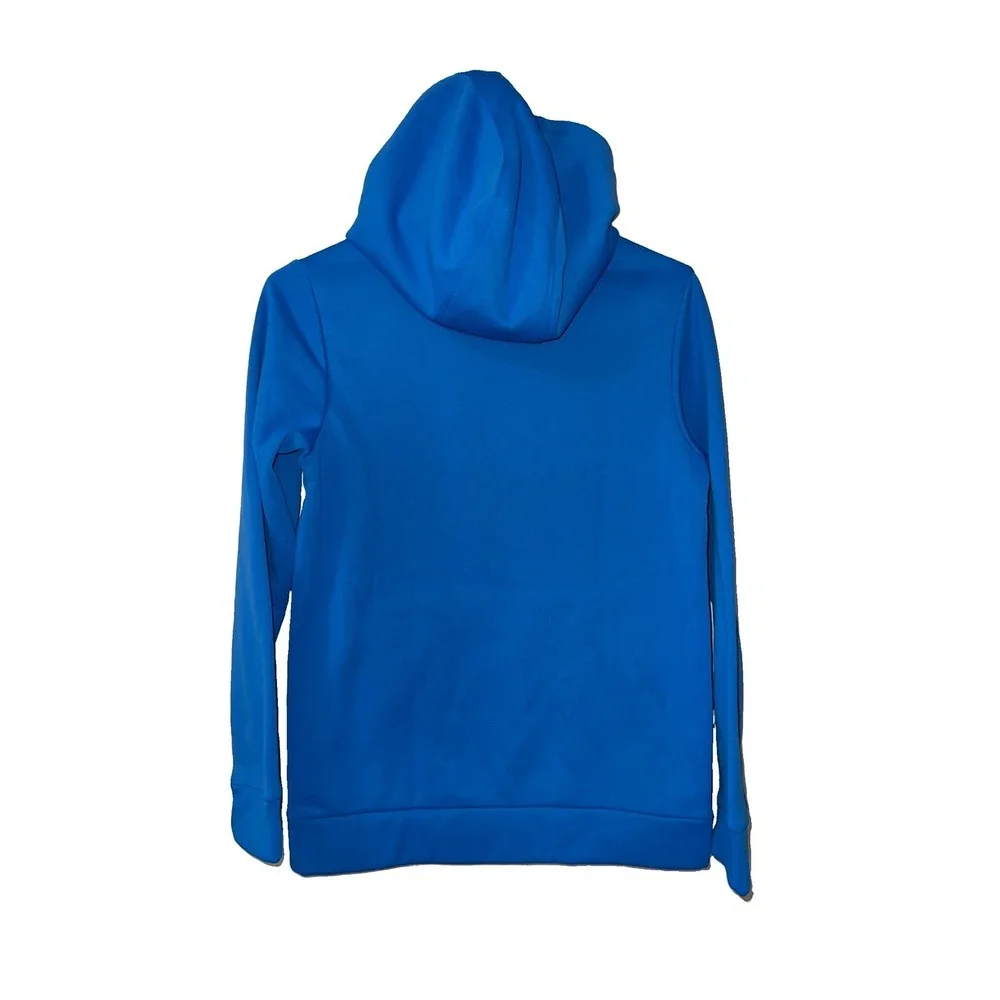 Under Armour 6003809-402 Under Armour Boys' Med Fleece Embossed Hoodie Blue-New